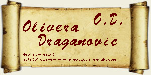 Olivera Draganović vizit kartica